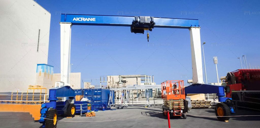 Mobile Gantry Crane Aicrane Custom Gantry Crane Solution